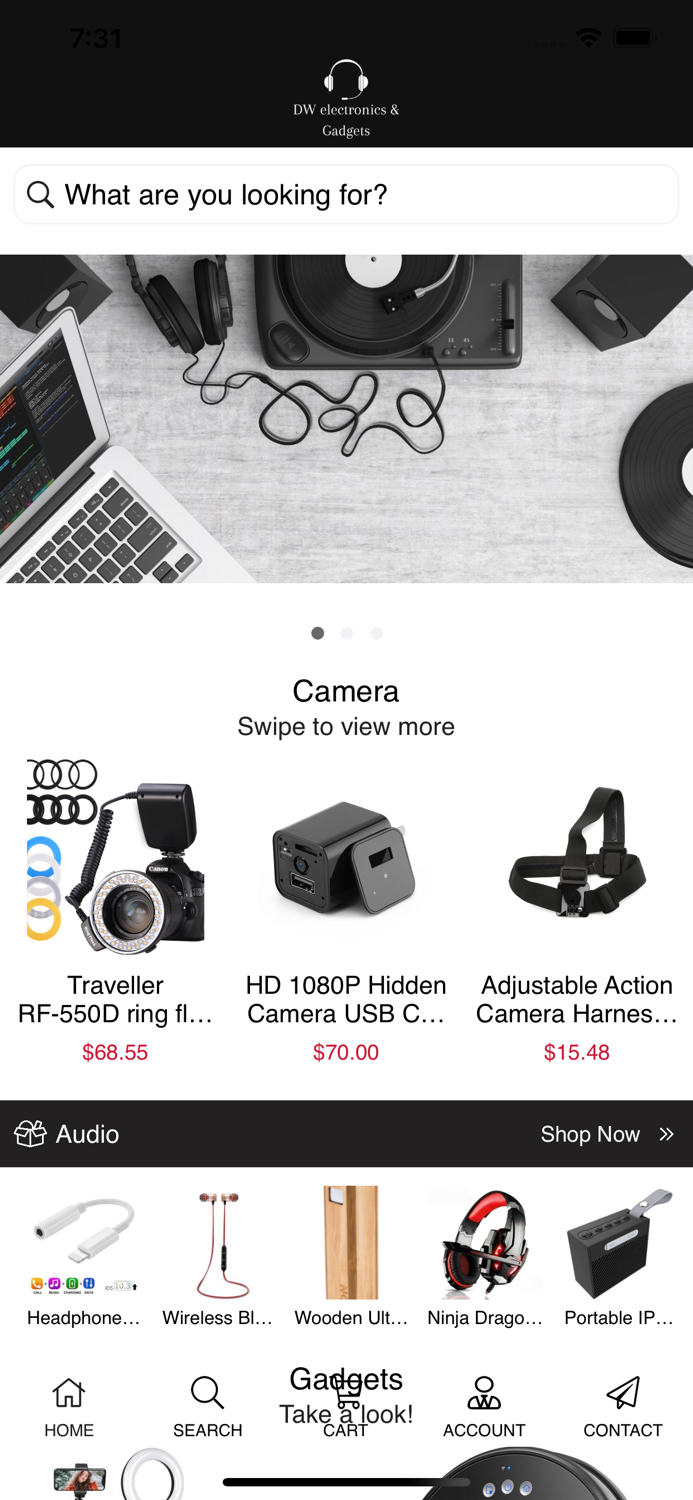 DW electronics and Gadgets