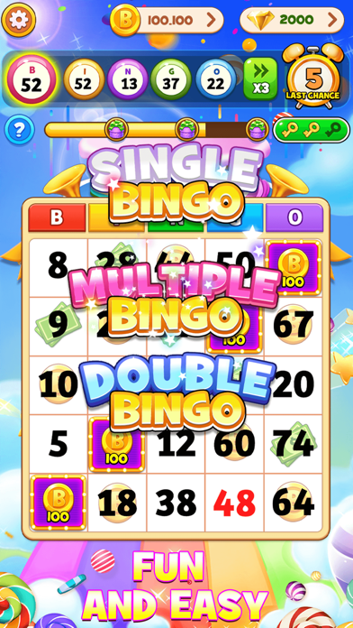 Bingo Candy Rush: Sweet Win Screenshot