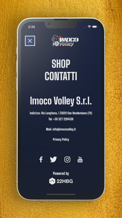 Imoco Volley Official App Screenshot
