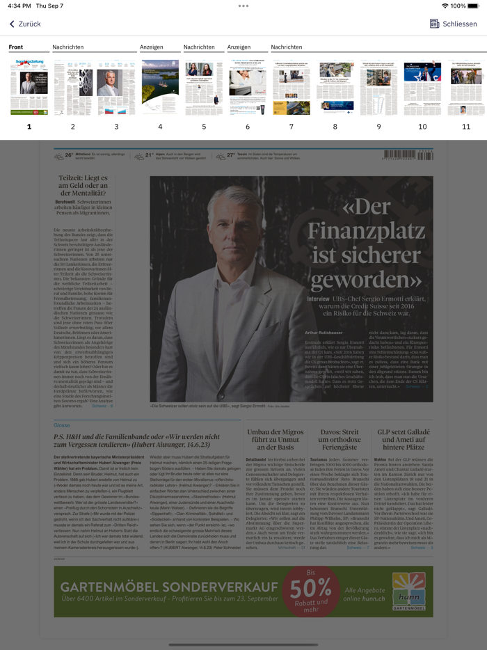 SonntagsZeitung E-Paper