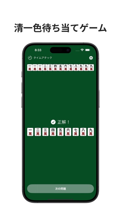 Flush Mahjong Quiz Screenshot