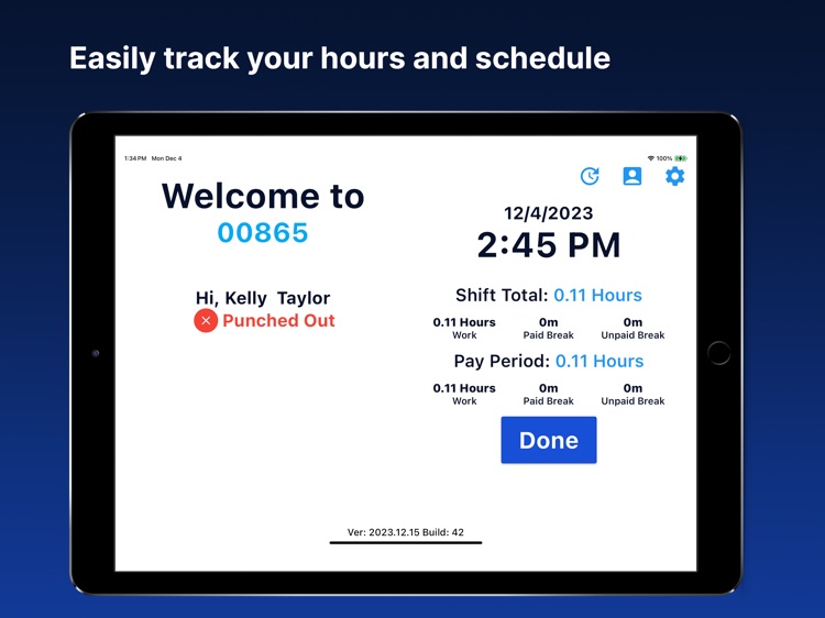 QSRSoft Timeclock