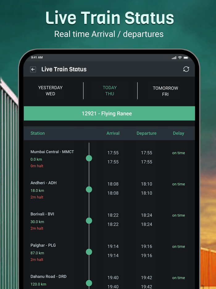 Where is my Train - Railwa‪y‬