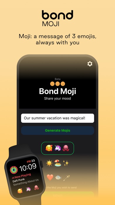 Screenshot #1 pour Bond Moji