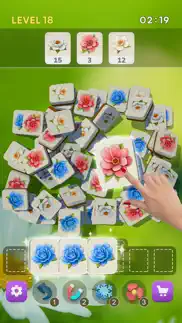 blossom tile 3d: triple match iphone screenshot 4