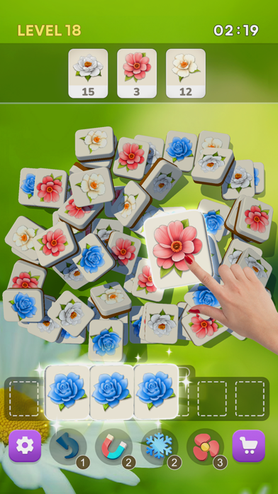 Blossom Tile 3D: Triple Match Screenshot