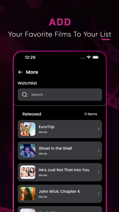 EventManager : Movies & Shows Screenshot