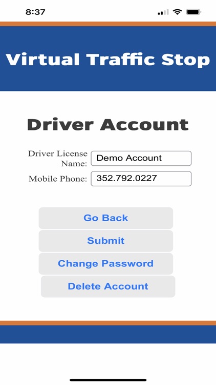 Virtual Traffic Stop