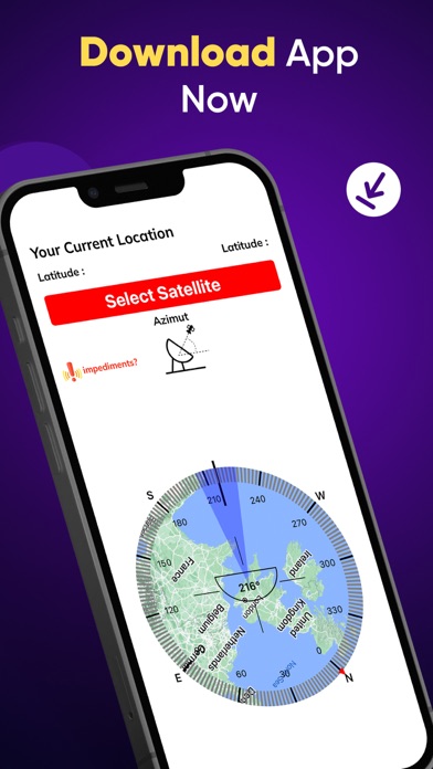 Satellite Finder & GPS Tracker Screenshot