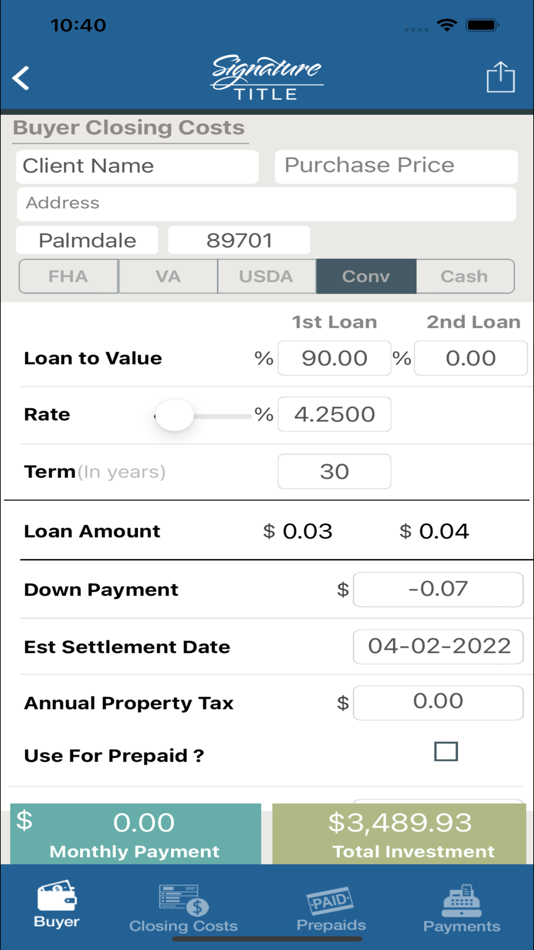 #4. Signature Title Bottomline (iOS) 由: Turning Point Software