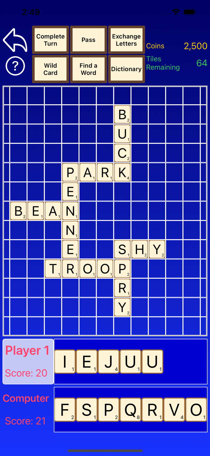 Tile Slinger Word Tile Game