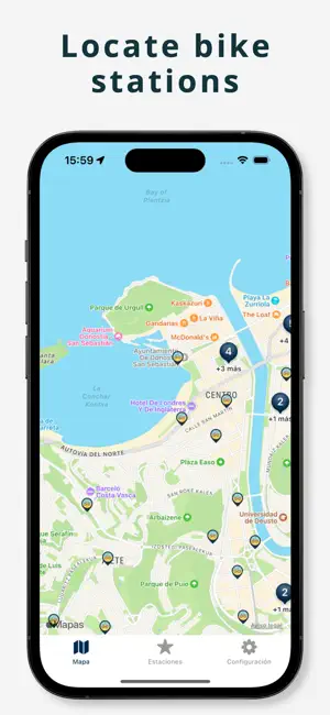 Donostia Bicis - dBizi screenshot 1