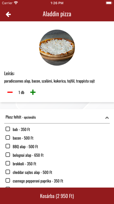 Fortuna Pizza Screenshot