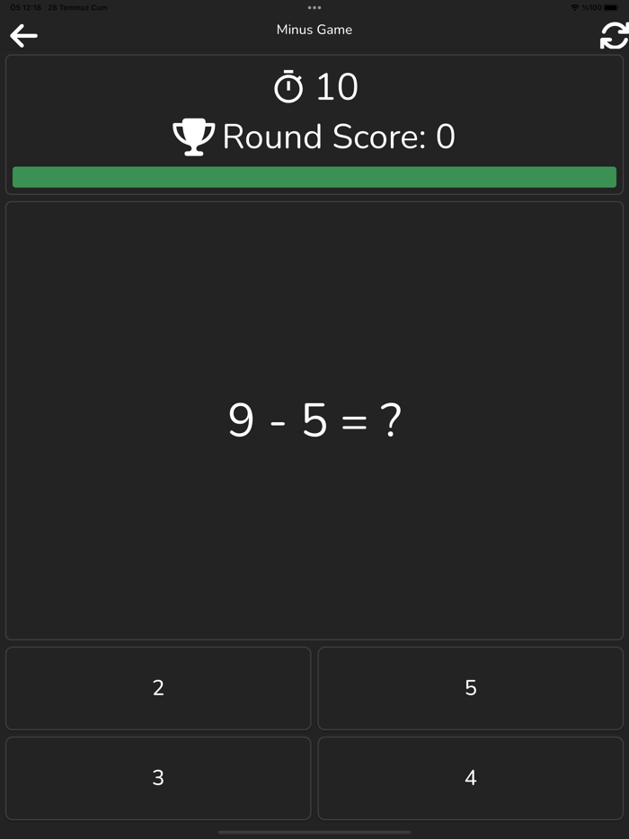 Brain Games for Math Training