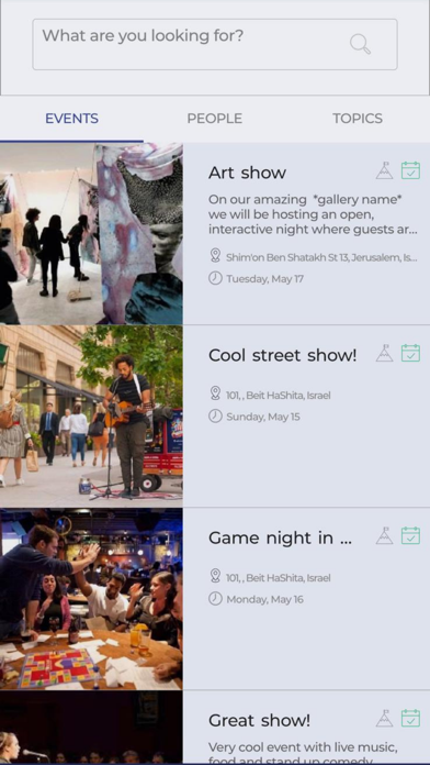 Screenshot #1 pour GatherApp!