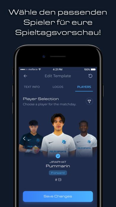 Peleo Sports Screenshot