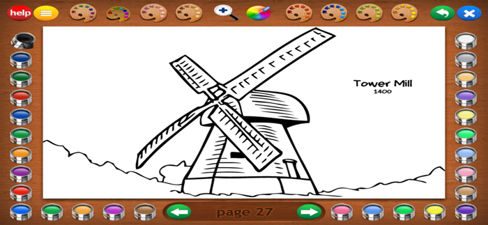 World History Coloring Book