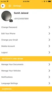 How to cancel & delete ride drivers app 1