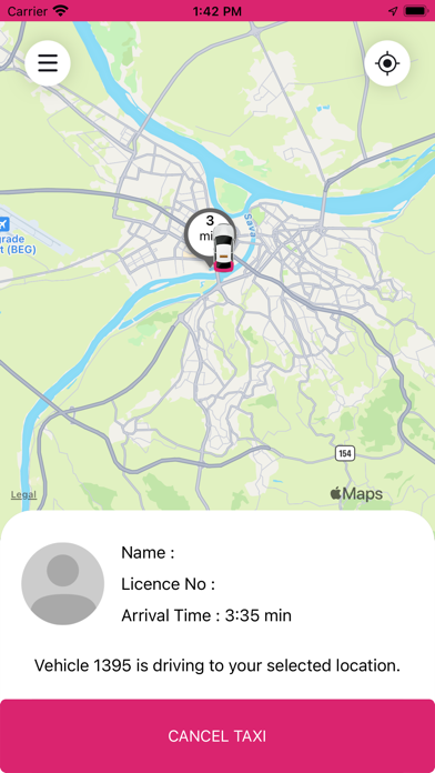 Pink Taxi Beograd Screenshot