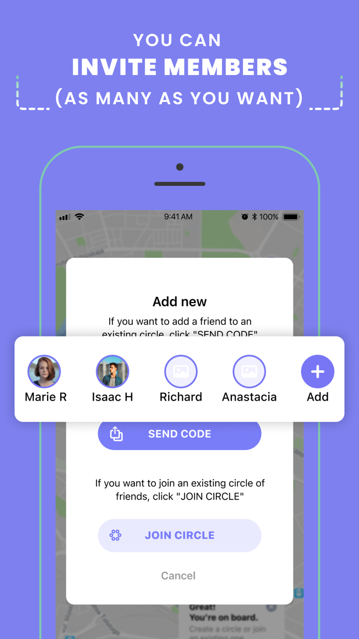 Find My Friends Live Location