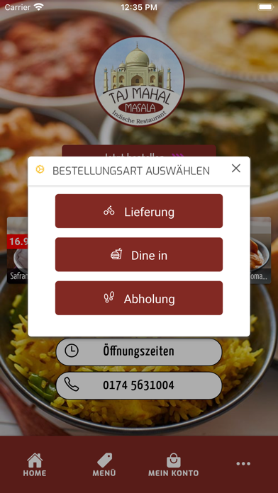 Taj Mahal Masala Screenshot