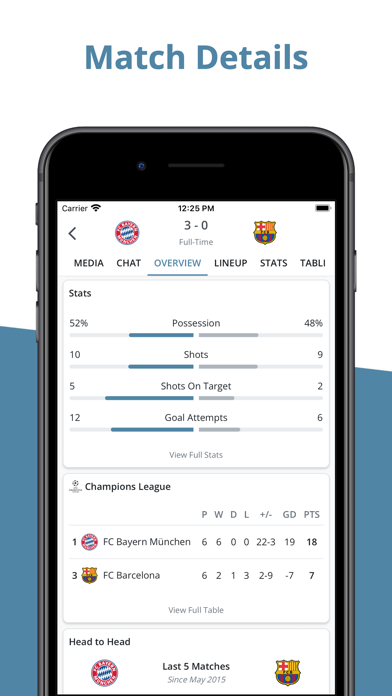 DayScores - Live Football App Screenshot