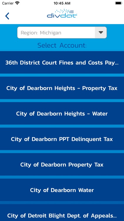 DivDat Mobile Payments App