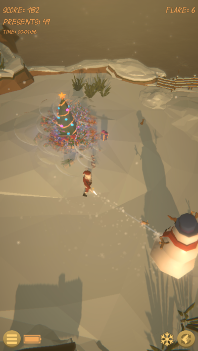 Santa Protects Christmas Tree Screenshot