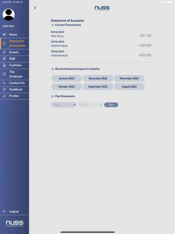 Screenshot #6 pour NUSS Members