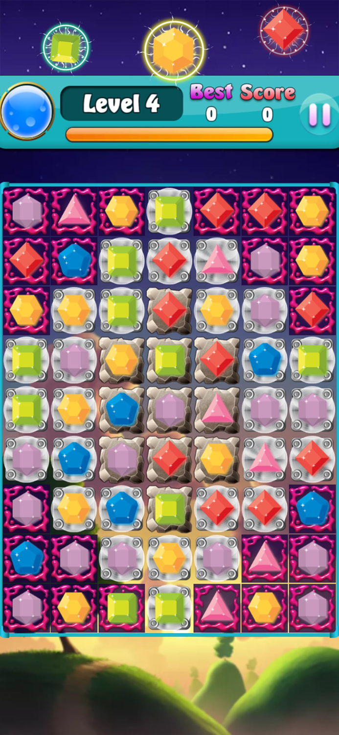 Jewel Crush：Crush Fever Game