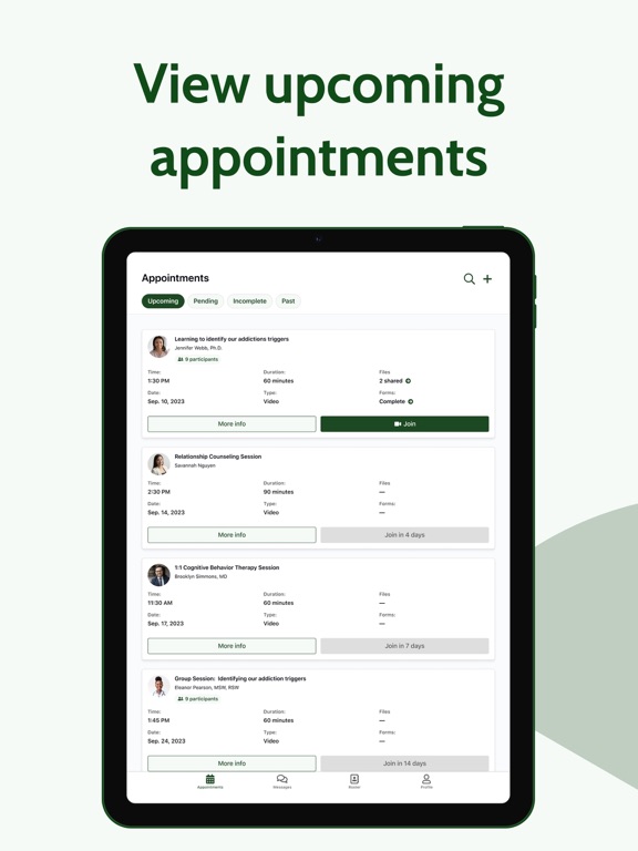Screenshot #6 pour BridgewayBHS Outpatient Portal
