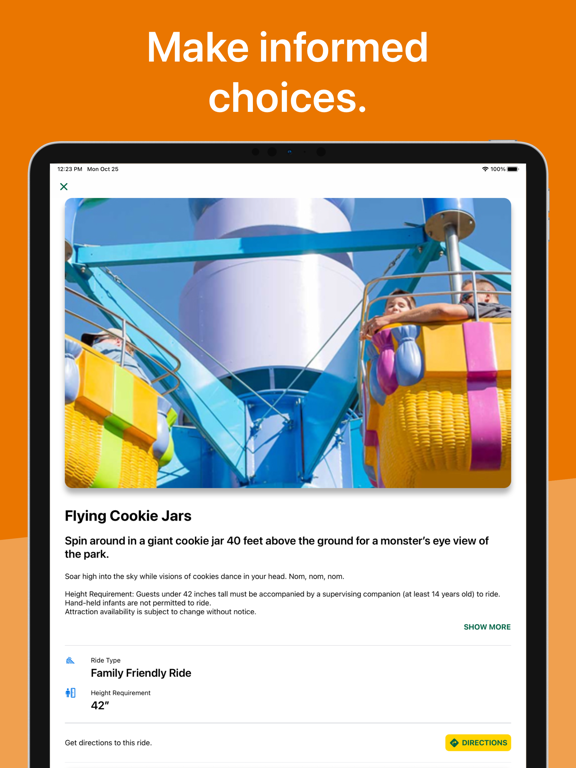 Sesame Place iPad screenshot 4 - Travel app