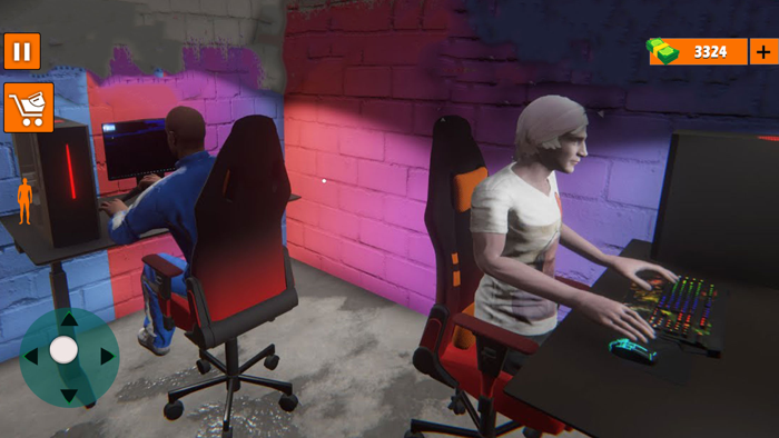 PC Gaming Cafe simulator