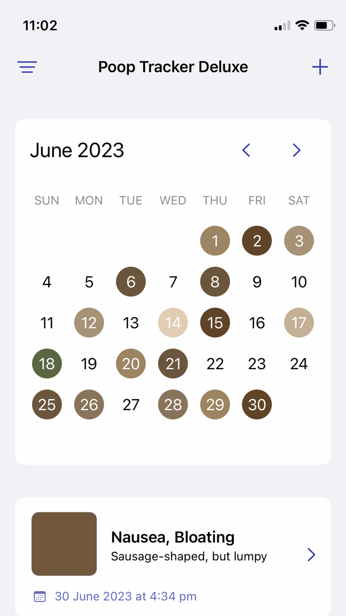 Poop Tracker Deluxe