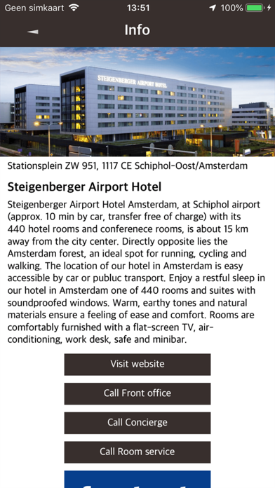 Steigenberger Adam Airport Screenshot