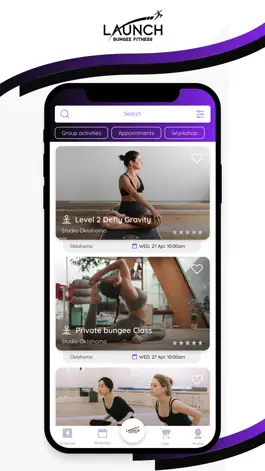 Game screenshot Launch Bungee Fitness apk