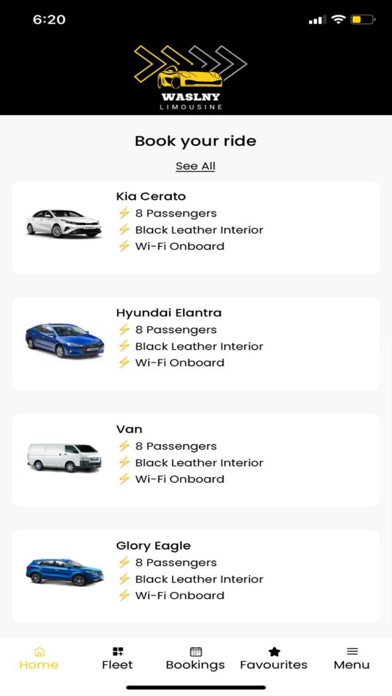 Wsalny Limousine Screenshot