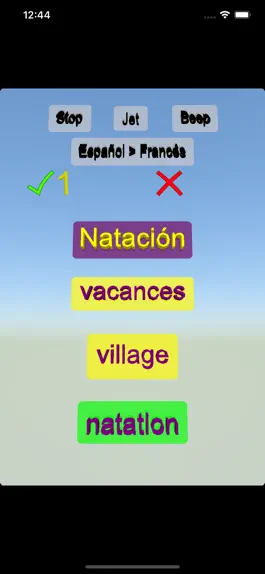 Game screenshot Egitir Español Francés palabra mod apk