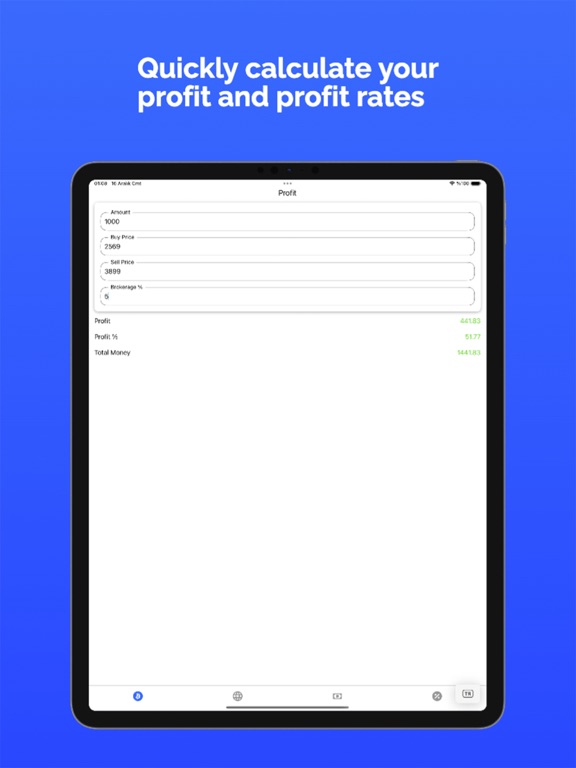 Screenshot #4 pour Crypto Profit Calculator -Live
