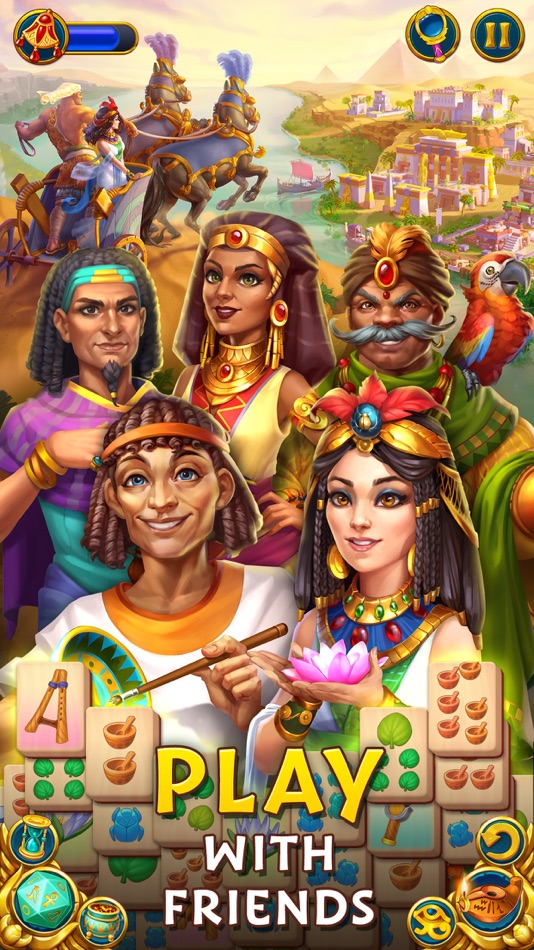 #7. Pyramid of Mahjong: Tile Game (iOS) di: G5 Entertainment AB