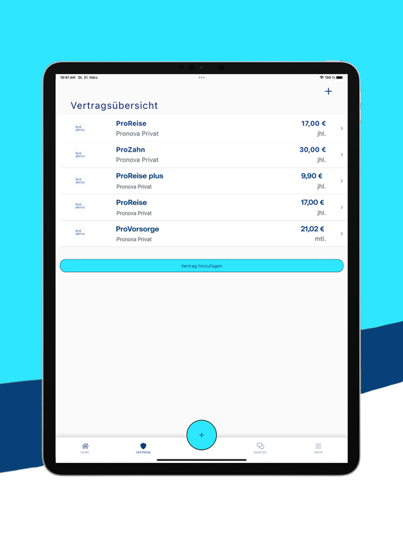 Screenshot #5 pour best advice Versicherungs-App