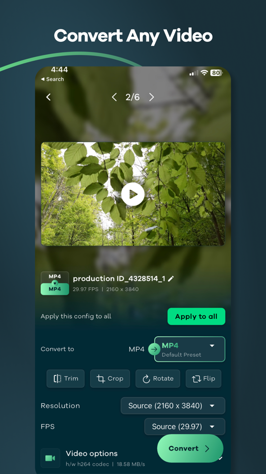 #1. Video Converter, Compressor (iOS) 由: Kartik Garasia
