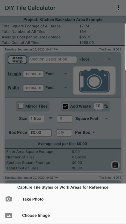 DIY Tile Calculator screenshot-8
