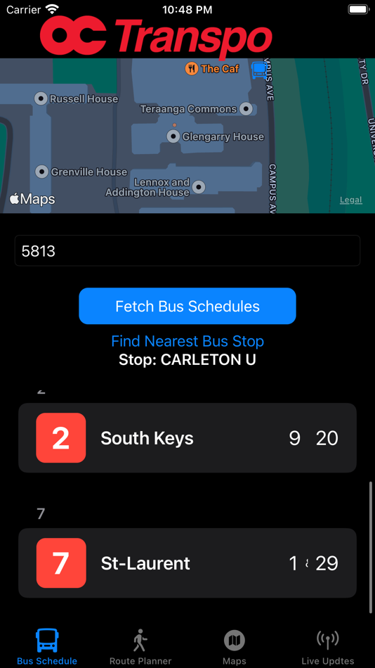 #8. Ottawa-Carleton Transpo (iOS) 由: Sabateesh Sivakumar