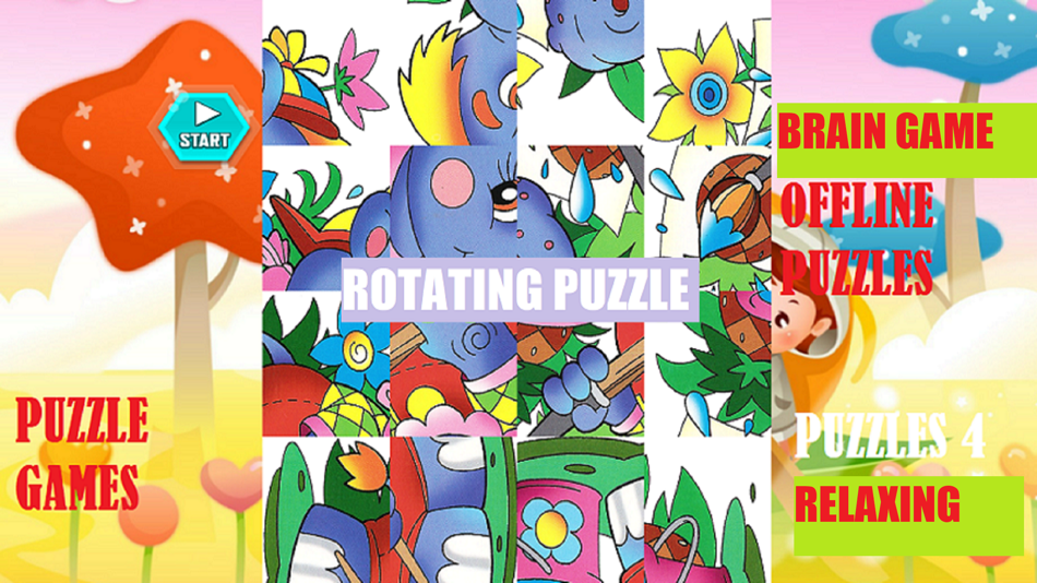 #3. Puzzle Games: Rotating Puzzles (iOS) By: SSP Games