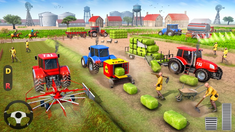 Big Tractor Farming Games 3D screenshot-7