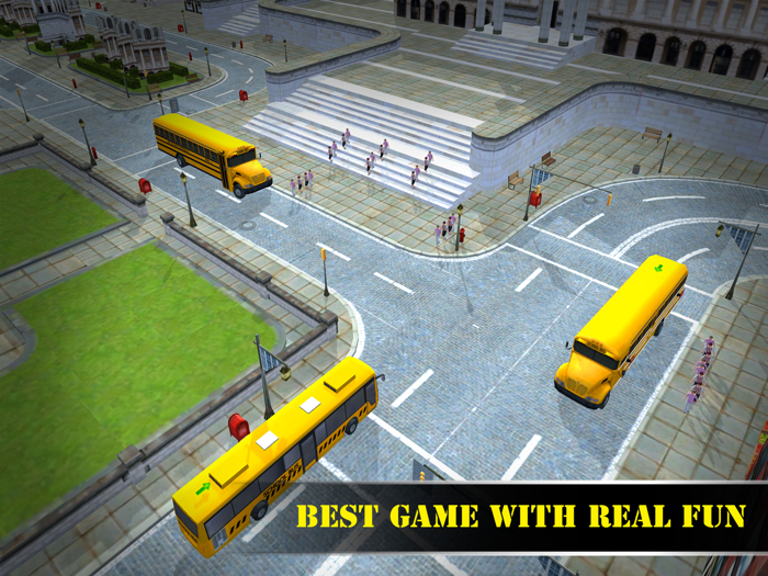 Kids School Bus Driver Master