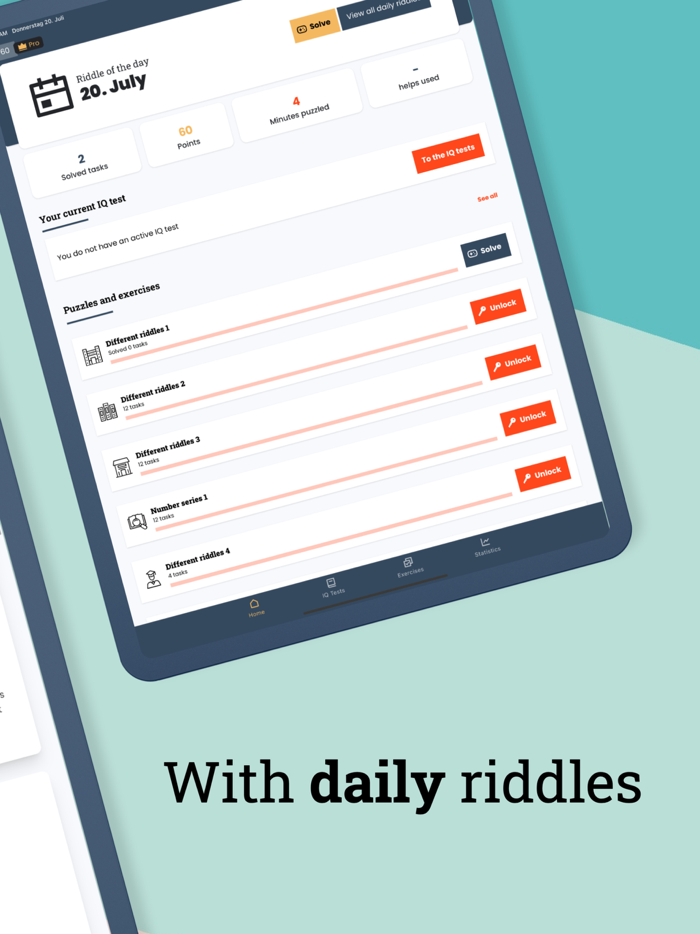 IQ Test Brain Training Riddles