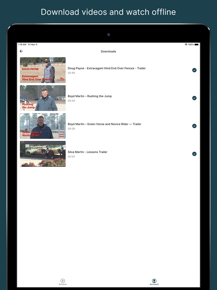 Practical Horseman OnDemand