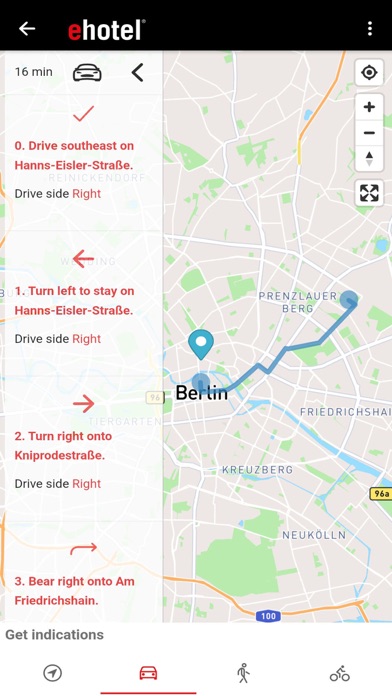 ehotel® hotel booking platform Screenshot